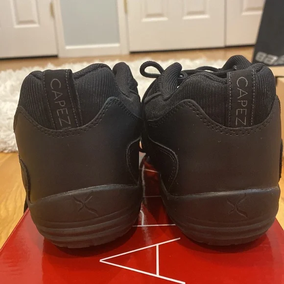 Capezio dance shoes black size 9 worn once - Picture 3 of 5